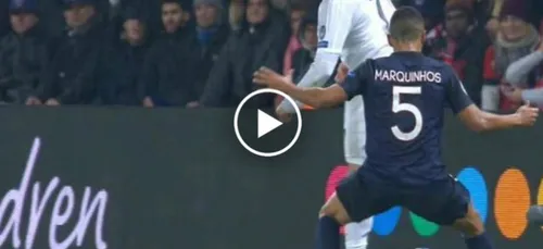Le violent petit pont de Ronaldo sur Marquinhos