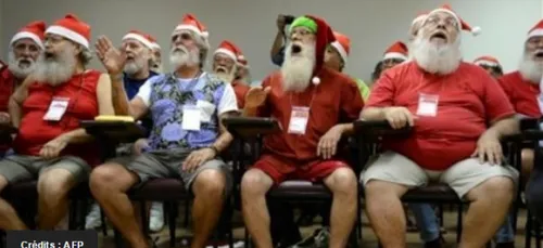 Brésil : Une école pour devenir Père Noël (vidéo)