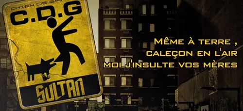 Sultan se venge de Benash dans "Chien de Garde" :