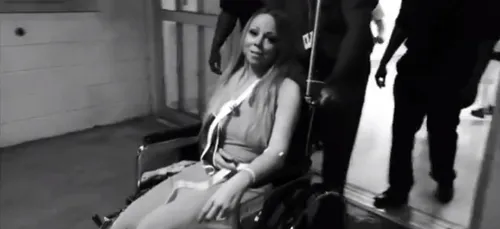 Mariah  Carey hospitalisée de toute urgence !!