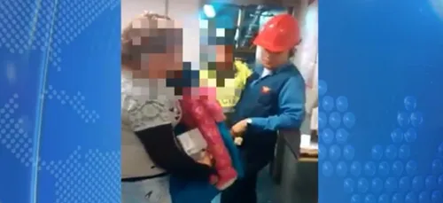 Cette femme est franchement gonflée, elle a fait fort pour voler...