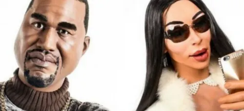 "Les Guignols de l'info" s'attaquent à Kanye West et Kim Kardashian...