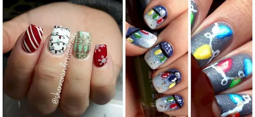 Quelques idées pour avoir les plus beaux ongles à Noël ! (photos)