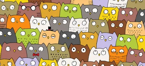 Sauriez-vous retrouver le chat caché dans ce dessin remplit de...