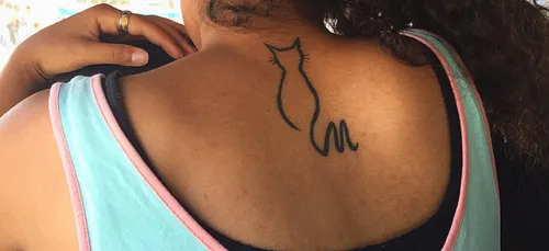 Idées de tatouages pour les amoureux des chats ! (photos)