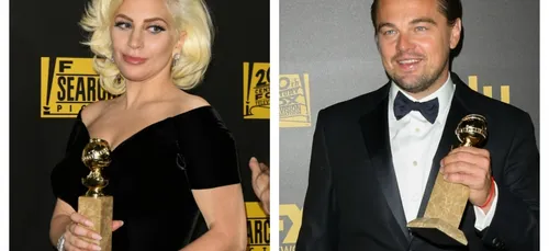 Lady Gaga bouscule Leonardo DiCaprio, sa réaction !! (Photos)