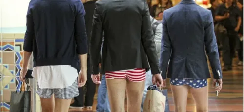 La journée mondiale sans pantalon ! (photos)
