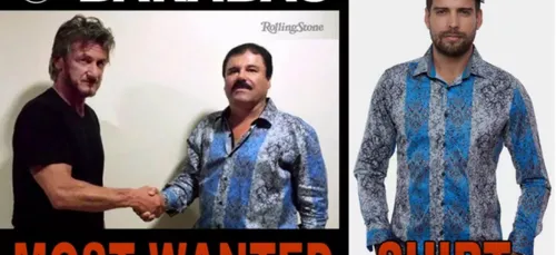 La chemise d'El Chapo en vente sur internet fait un véritable carton !
