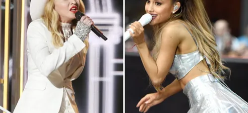 Ariane Grande prend une fessée par Madonna !! (Vidéo)