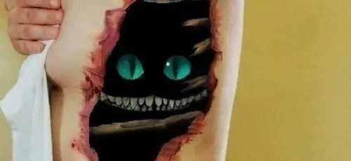 Quand les illusions d'optique s'invitent dans les tatouages ! (photos)