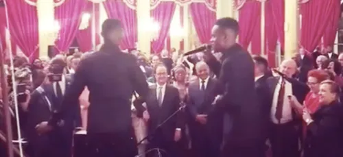 Black M et MHD : Ils ont été invités par François Hollande à...