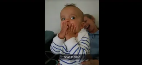 Présidentielle : Découvrez la réaction improbable d'un bébé de 10...