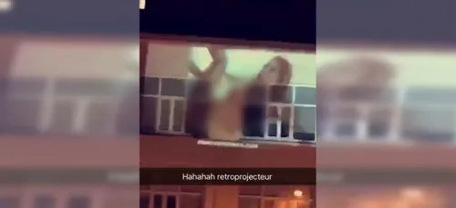 Pour le fun, Sébastien Frit et ses amis diffusent un film porno sur...