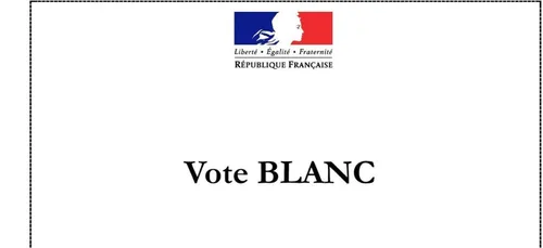 Les votes blancs explosent tous les records cette année !