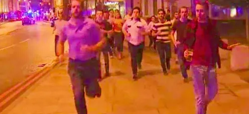 Attentats de Londres: s'enfuyant bière à la main, il devient la...