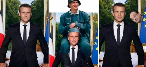 Photo officielle de Macron: Twitter s'enflamme puis craque...