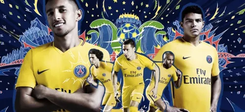 Découvrez le nouveau maillot extérieur jaune du PSG ! (Photos)