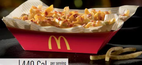 Les frites au fromage et au bacon sont désormais disponibles dans...