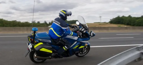Une passante se fait percuter... Par un motard de la gendarmerie !