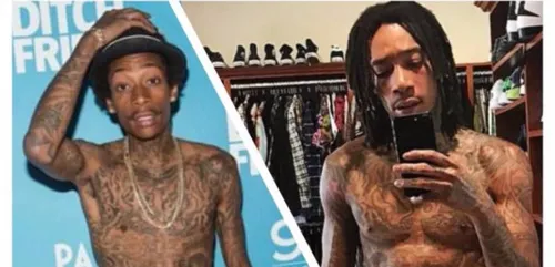 Découvrez l'incroyable métamorphose de Wiz Khalifa !