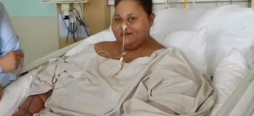 Eman Ahmed Abd El Aty, la femme la plus grosse au monde, vient de...