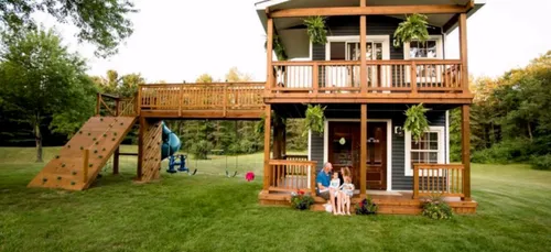 Ce père construit une magnifique maison de jeu pour sa fille !...