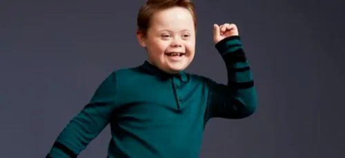 Atteint de Trisomie 21, cet enfant devient la nouvelle égérie de...