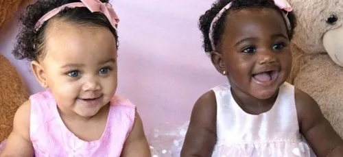 Isabella et Gabriella, deux jumelles aux couleurs de peaux...