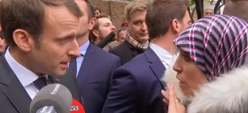 Macron à une demandeuse d'asile : "Si vous n'êtes pas en danger, il...