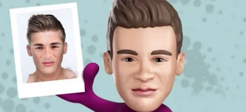 Vous pouvez maintenant imprimer votre tête sur ce cadeau de Noël...