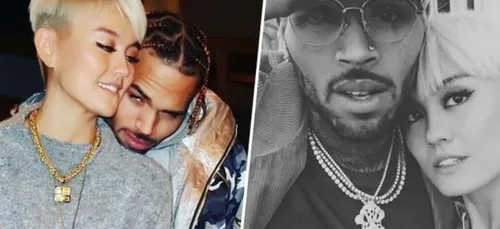 Chris Brown et Agnez Mo, officiellement en couple. (Photo)