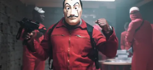 En mode "La Casa De Papel", Gradur assure dans son dernier clip,...