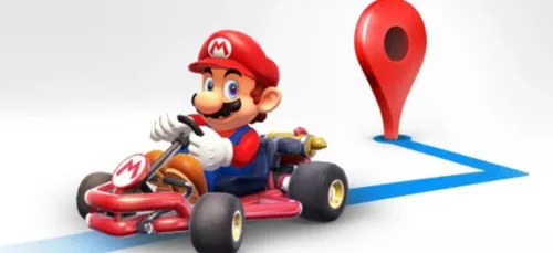 Mario va désormais vous guider sur Google Maps ! (Vidéo)
