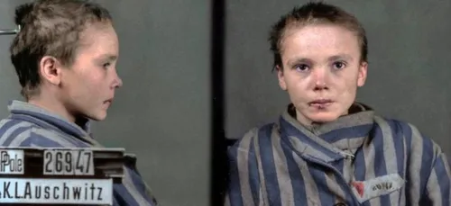 L'image colorisée d'une jeune fille décédée à Auschwitz chamboule...