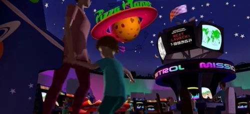 Disneyland va officiellement reproduire le restaurant"Pizza Planet"...