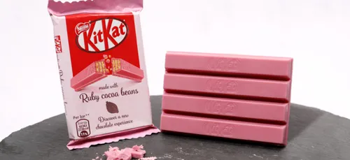 En Angleterre, le Kitkat rose va faire son apparition