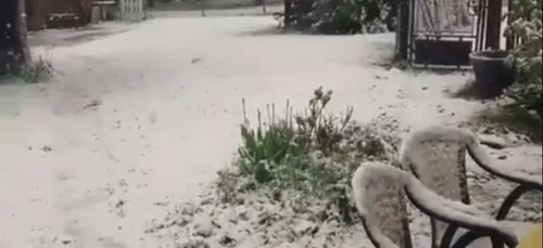 Nous sommes le 30 avril et il a neigé en Normandie !