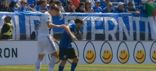 Zlatan colle une trempe à un joueur qui lui a marché sur le pied et...