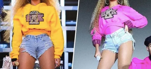 Béyoncé : Les pulls qu'elle portait à Coachella mis en vente (photo)
