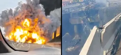 Italie : une incroyable explosion détruit tout un tronçon...