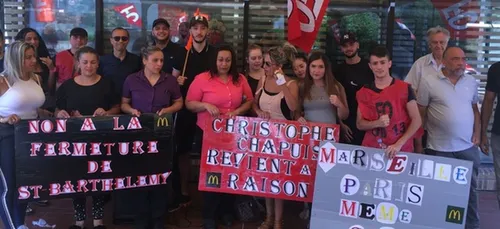 Marseille : des salariés empêchent la vente d'un McDo !