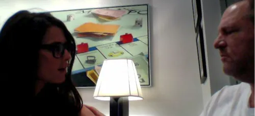 Une vidéo d'Harvey Weinstein avec une accusatrice de viol refait...