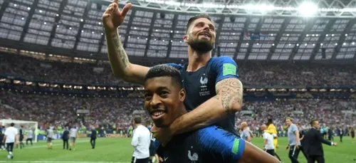 Olivier Giroud et Presnel Kipembe, dans le prochain spider-man !