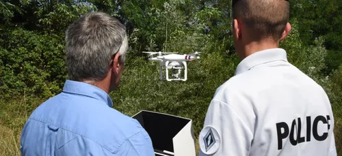 Bientôt des drones pour aider la police ?