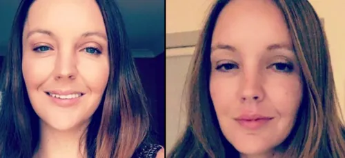 Une femme avertit les autres de ne pas poser les pieds sur le...