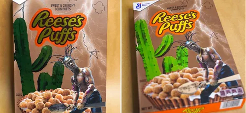 Travis Scott : il vend des céréales dans un pop-up store parisien !