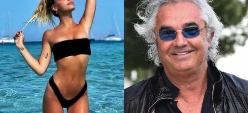 L'ex-patron de la Formule 1, Flavio Briatore, 69 ans, photographié...