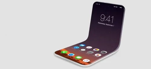 Apple : un iPhone à écran pliable sans la moindre marque ?