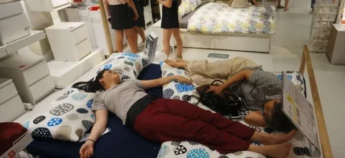 Une sextape tournée dans un Ikea fait scandale !