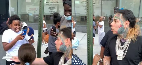 6ix9ine : il se fait attaquer dans les rues de New York ! [VIDEO]